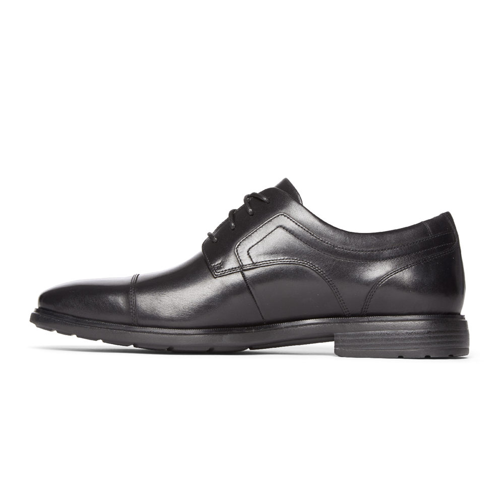 Rockport Pen Sko Herre Svart - Dres Sports Business 2 Plain Cap Toe - VFPR08643